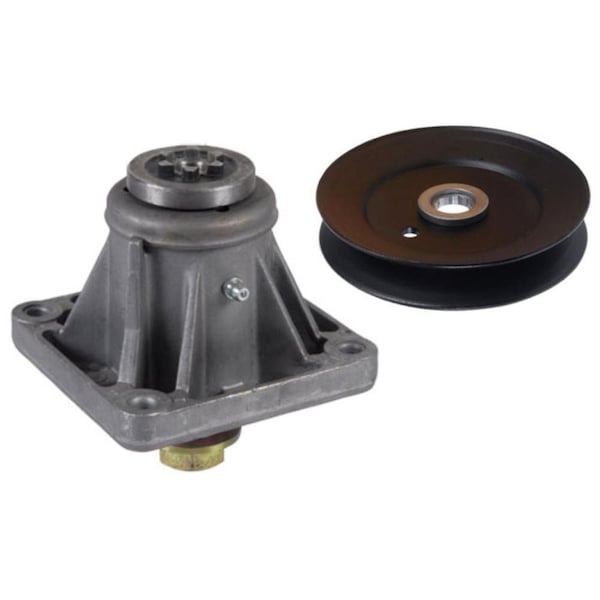 Aic Replacement Parts Spindle Assembly & Pulley 756-0969 fits MTD 618-0116 618-0111 918-0116 918-0111 618-0111-PULLEYSET - main